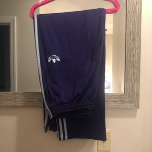 Adidas Originals purple track pants XXL